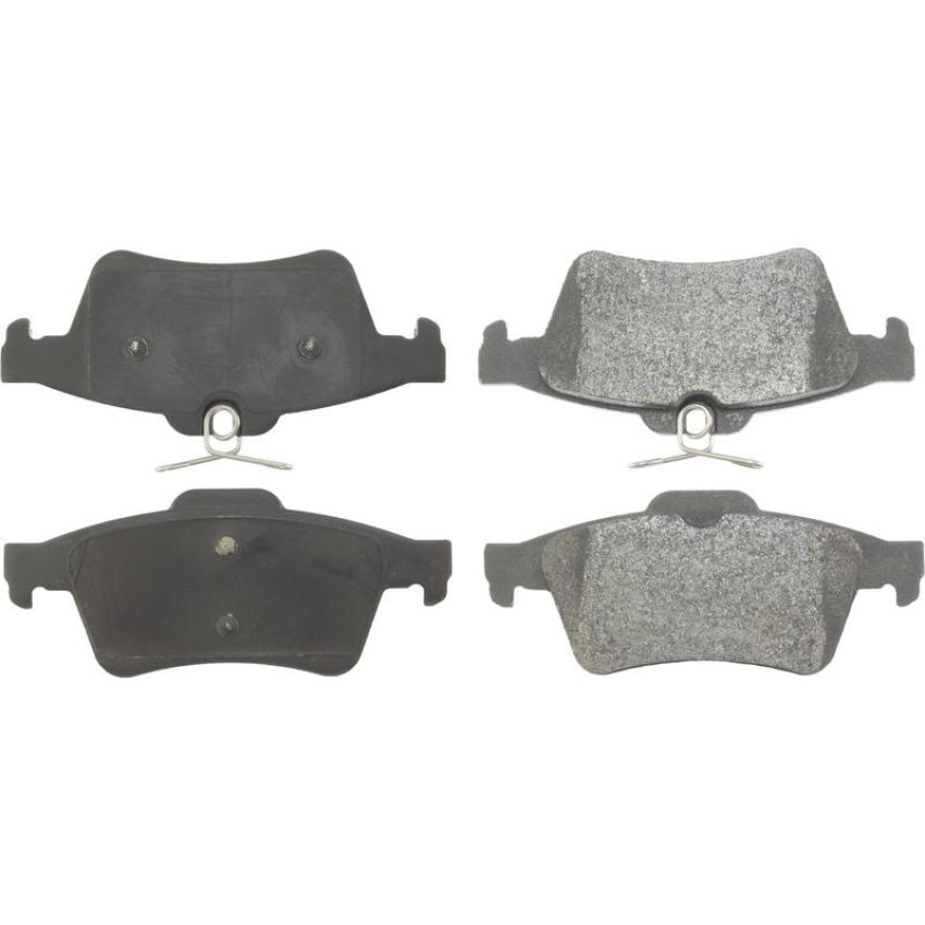 CENTRIC PARTS 104.10950 Posi Quiet Semi-Metallic Brake Pads with Hardware