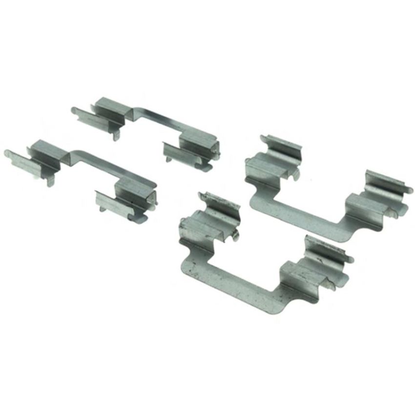 CENTRIC PARTS 104.10980 Posi Quiet Semi-Metallic Brake Pads with Hardware