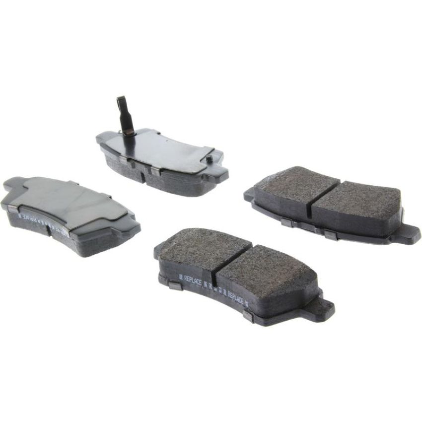 CENTRIC PARTS 104.11010 Posi Quiet Semi-Metallic Brake Pads with Hardware