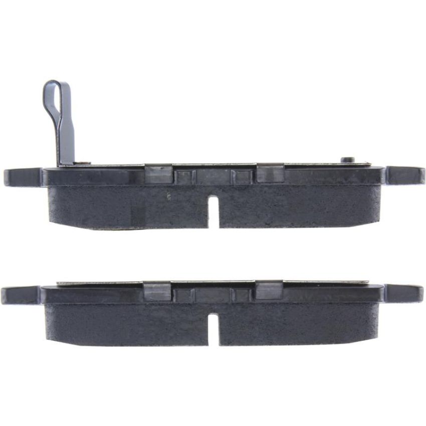 CENTRIC PARTS 104.11010 Posi Quiet Semi-Metallic Brake Pads with Hardware