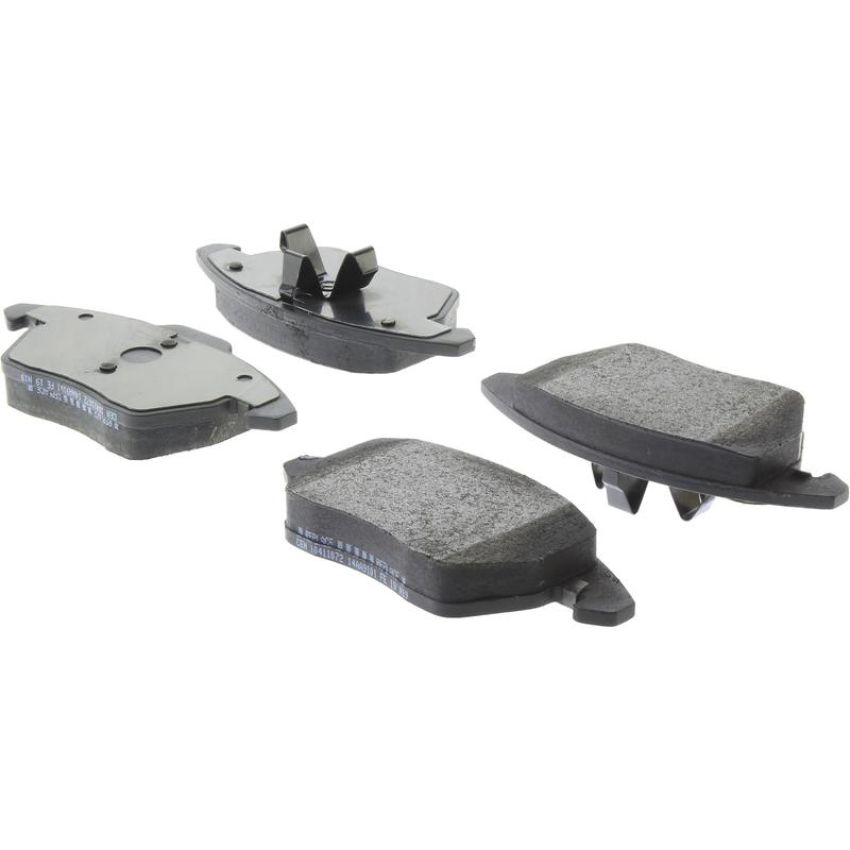 CENTRIC PARTS 104.11072 Posi Quiet Semi-Metallic Brake Pads with Hardware