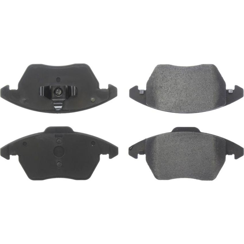 CENTRIC PARTS 104.11072 Posi Quiet Semi-Metallic Brake Pads with Hardware