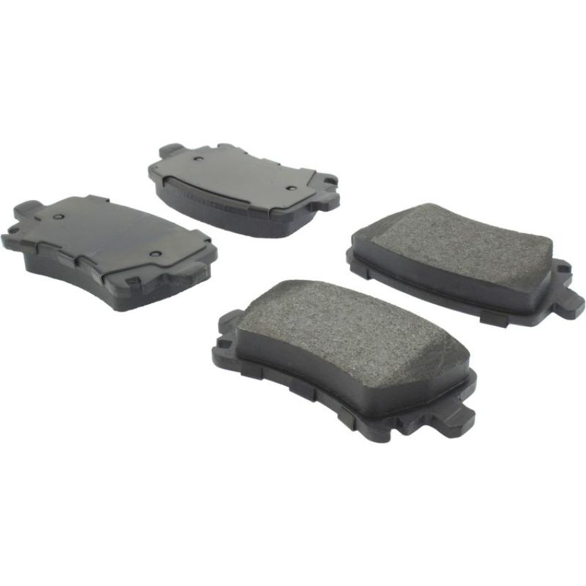 CENTRIC PARTS 104.11080 Posi Quiet Semi-Metallic Brake Pads with Hardware