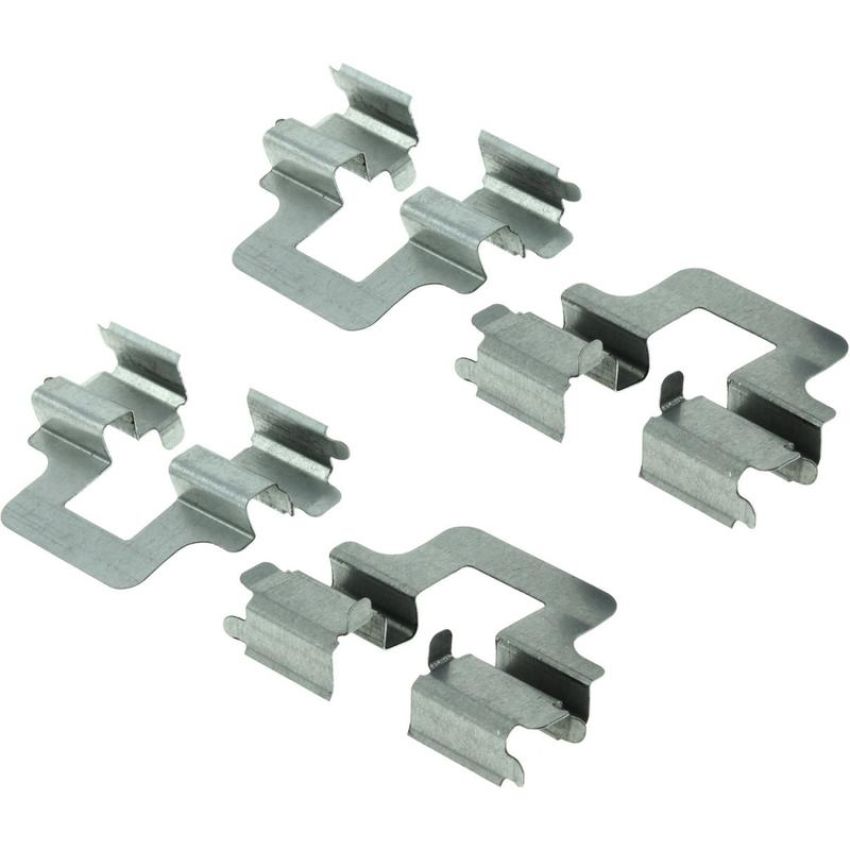 CENTRIC PARTS 104.11080 Posi Quiet Semi-Metallic Brake Pads with Hardware