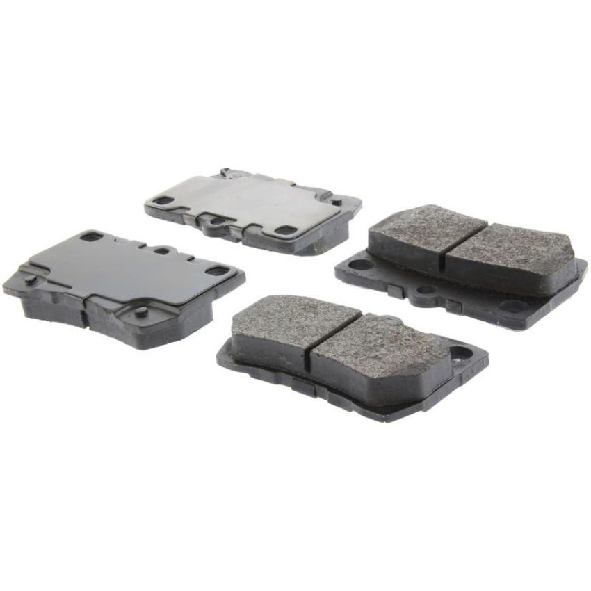 CENTRIC PARTS 104.11131 Posi Quiet Semi-Metallic Brake Pads with Hardware