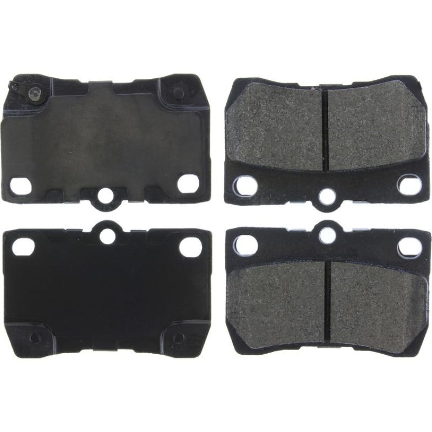 CENTRIC PARTS 104.11131 Posi Quiet Semi-Metallic Brake Pads with Hardware