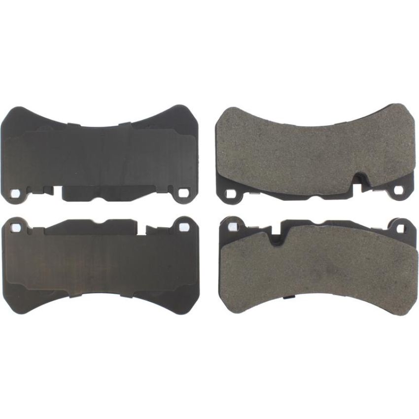 CENTRIC PARTS 104.11160 Posi Quiet Semi-Metallic Brake Pads with Hardware