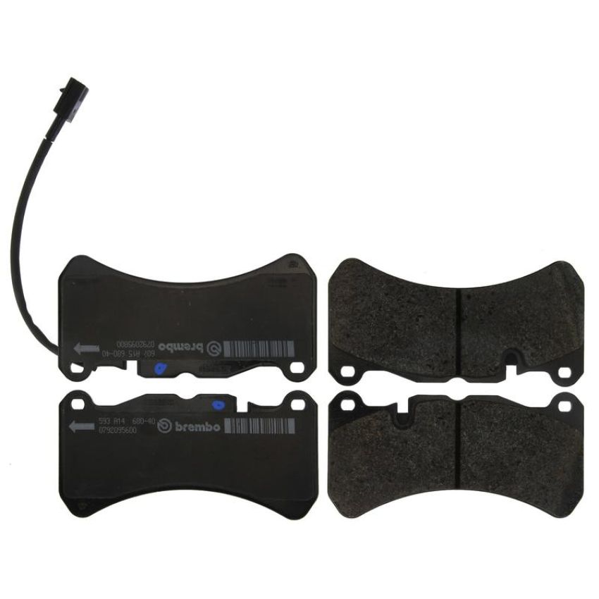 CENTRIC PARTS 104.11161 Posi Quiet Semi-Metallic Brake Pads