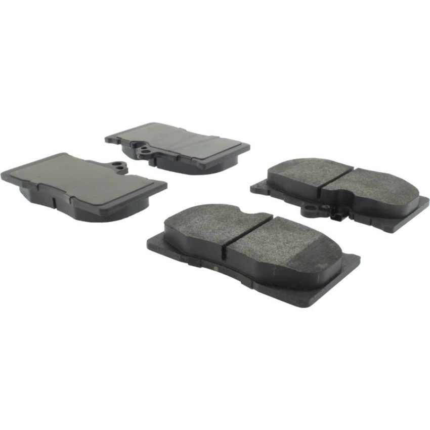 CENTRIC PARTS 104.11180 Posi Quiet Semi-Metallic Brake Pads with Hardware
