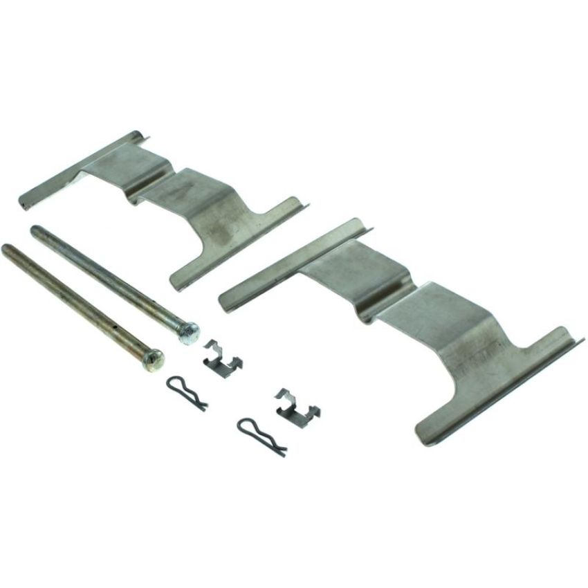 CENTRIC PARTS 104.11180 Posi Quiet Semi-Metallic Brake Pads with Hardware