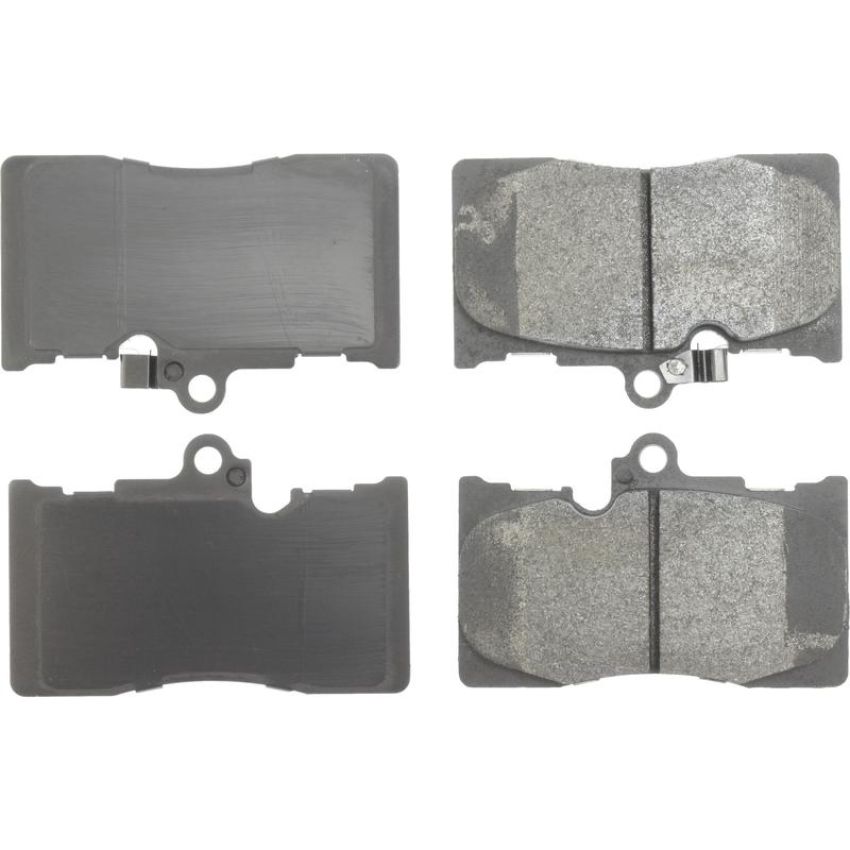 CENTRIC PARTS 104.11180 Posi Quiet Semi-Metallic Brake Pads with Hardware