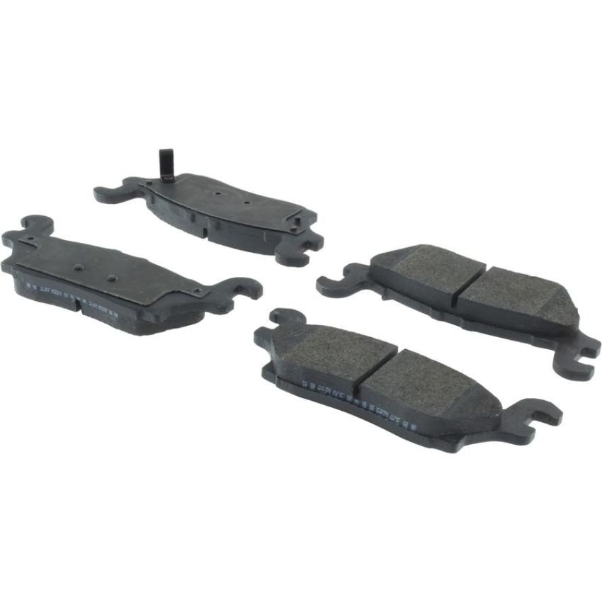 CENTRIC PARTS 104.11200 Posi Quiet Semi-Metallic Brake Pads with Hardware