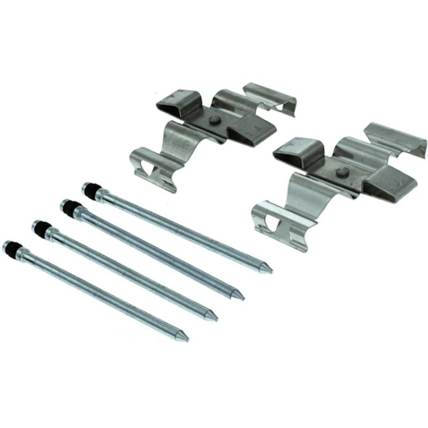 CENTRIC PARTS 104.11210 Posi Quiet Semi-Metallic Brake Pads with Hardware
