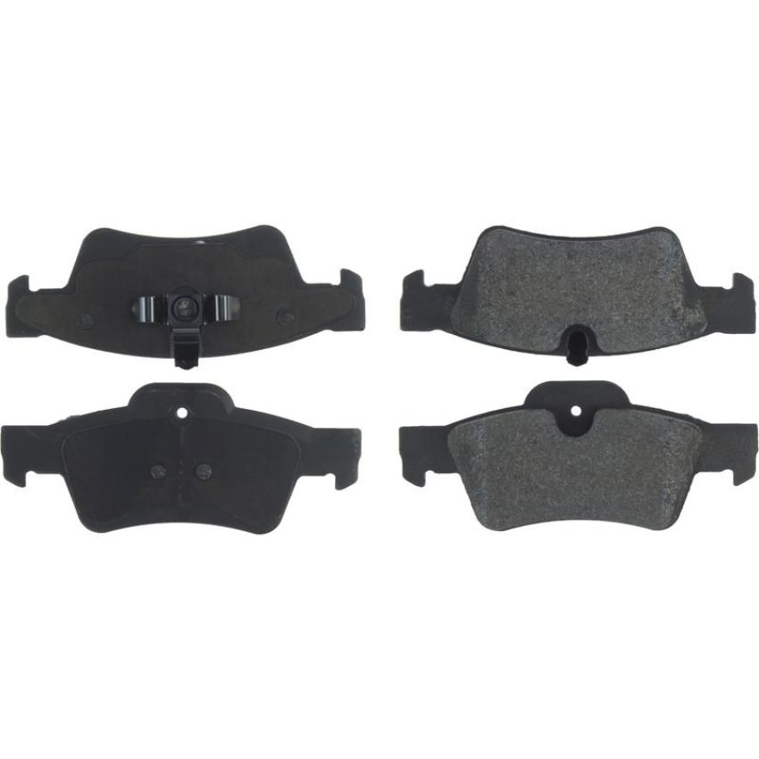 CENTRIC PARTS 104.11220 Posi Quiet Semi-Metallic Brake Pads with Hardware