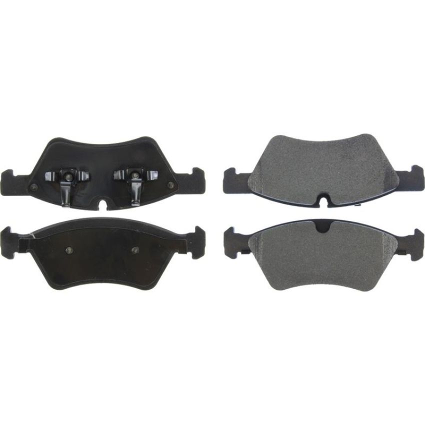 CENTRIC PARTS 104.11230 Posi Quiet Semi-Metallic Brake Pads with Hardware