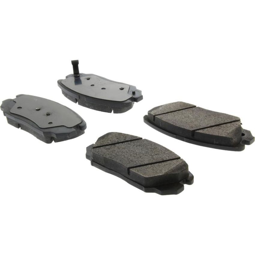 CENTRIC PARTS 104.11250 Posi Quiet Semi-Metallic Brake Pads with Hardware