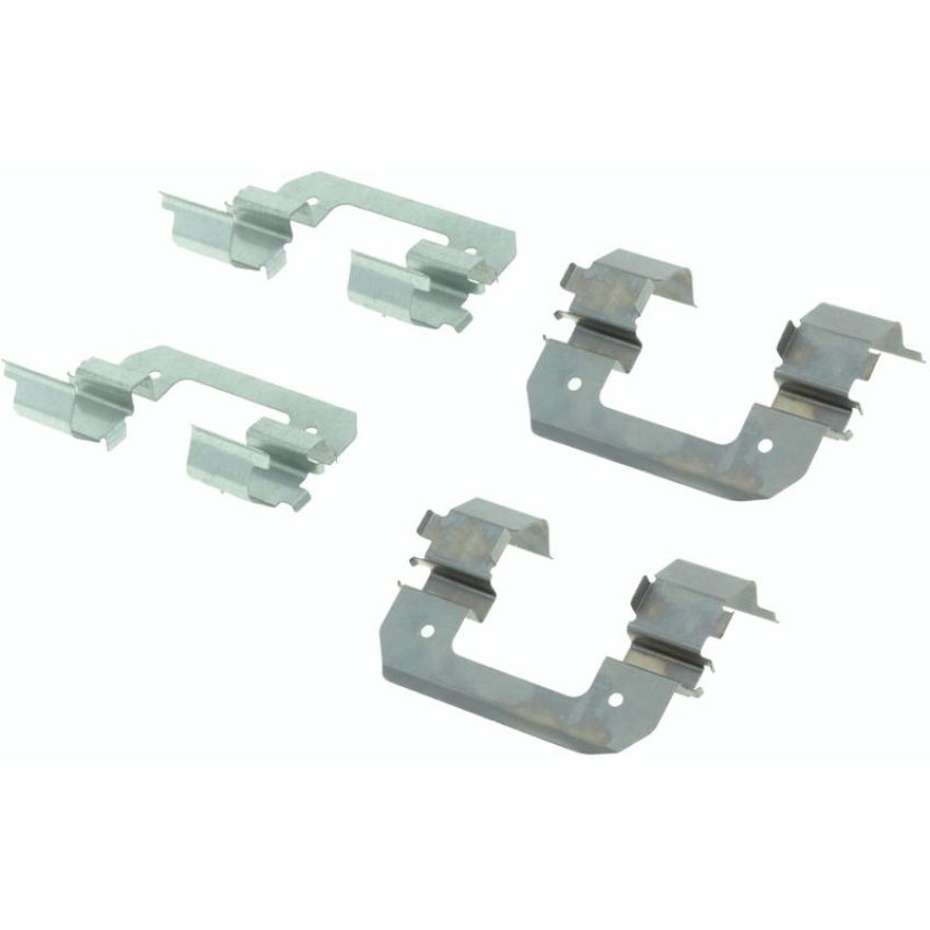 CENTRIC PARTS 104.11250 Posi Quiet Semi-Metallic Brake Pads with Hardware