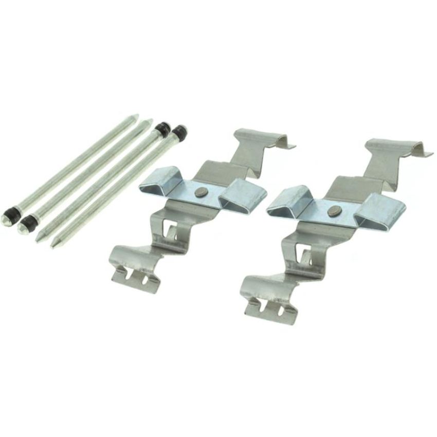 CENTRIC PARTS 104.11490 Posi Quiet Semi-Metallic Brake Pads with Hardware