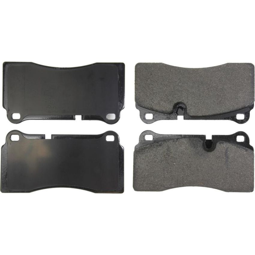 CENTRIC PARTS 104.11550 Posi Quiet Semi-Metallic Brake Pads with Hardware
