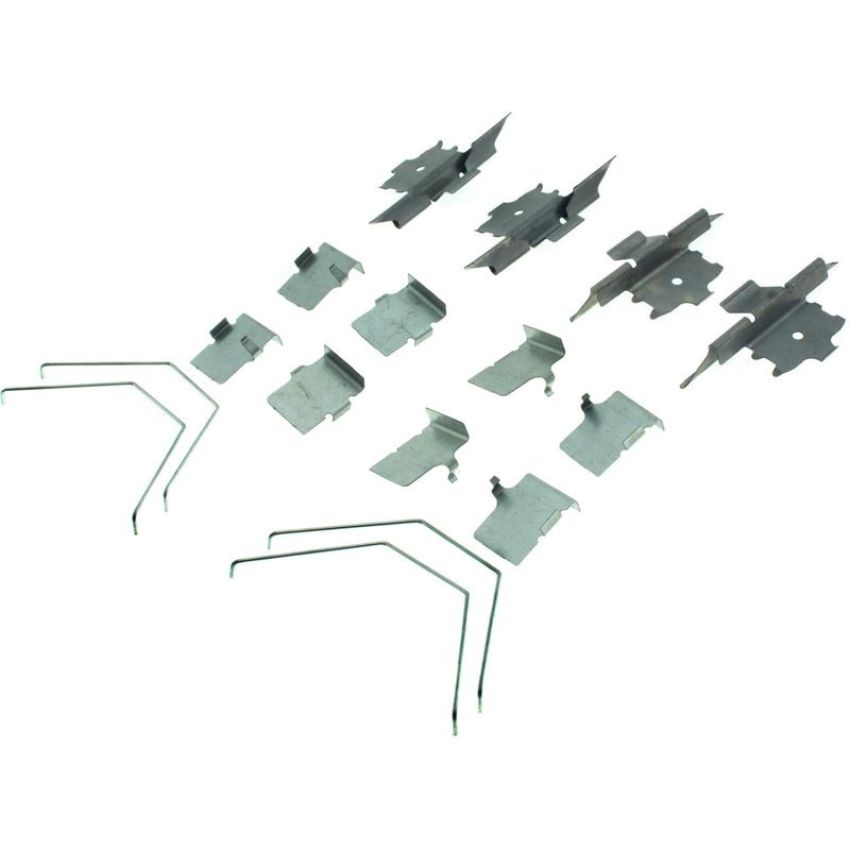 CENTRIC PARTS 104.11640 Posi Quiet Semi-Metallic Brake Pads with Hardware