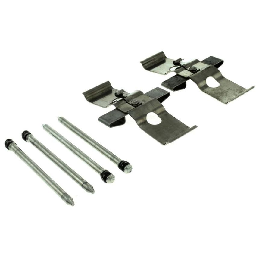 CENTRIC PARTS 104.11650 Posi Quiet Semi-Metallic Brake Pads with Hardware