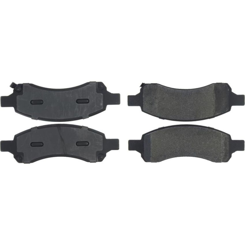CENTRIC PARTS 104.11690 Posi Quiet Semi-Metallic Brake Pads with Hardware