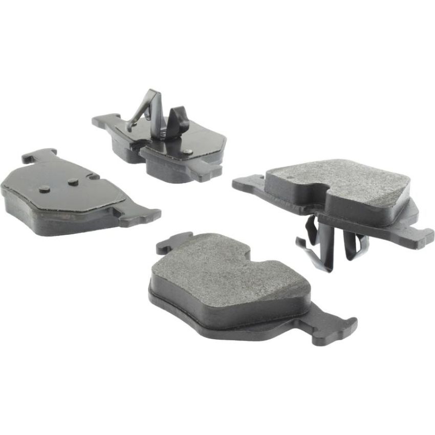 CENTRIC PARTS 104.11700 Posi Quiet Semi-Metallic Brake Pads with Hardware