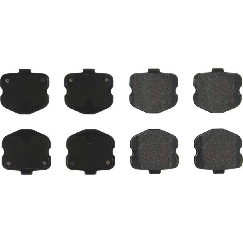 CENTRIC PARTS 104.11851 Posi Quiet Semi-Metallic Brake Pads