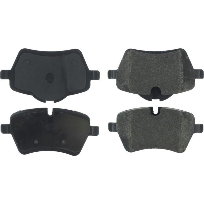 CENTRIC PARTS 104.12041 Posi Quiet Semi-Metallic Brake Pads with Hardware