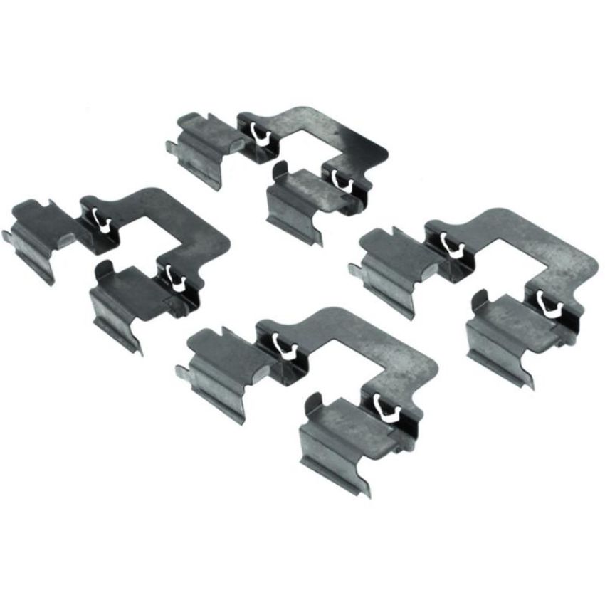 CENTRIC PARTS 104.12260 Posi Quiet Semi-Metallic Brake Pads with Hardware