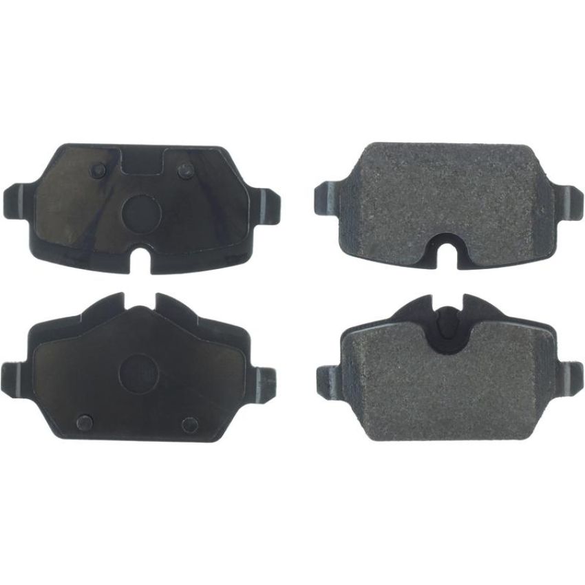 CENTRIC PARTS 104.12260 Posi Quiet Semi-Metallic Brake Pads with Hardware