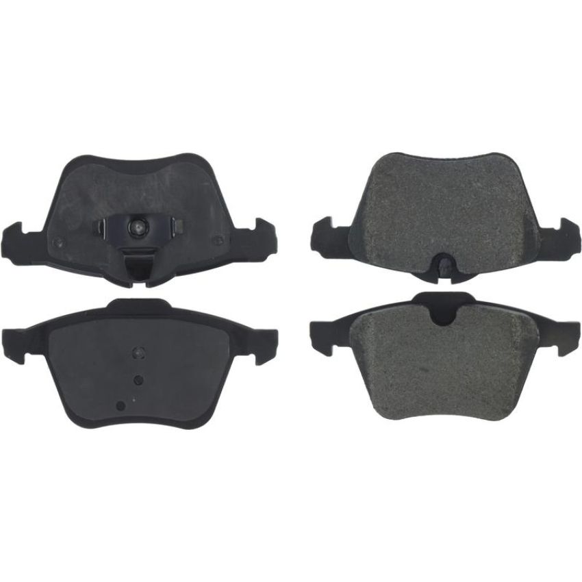 CENTRIC PARTS 104.12400 Posi Quiet Semi-Metallic Brake Pads with Hardware
