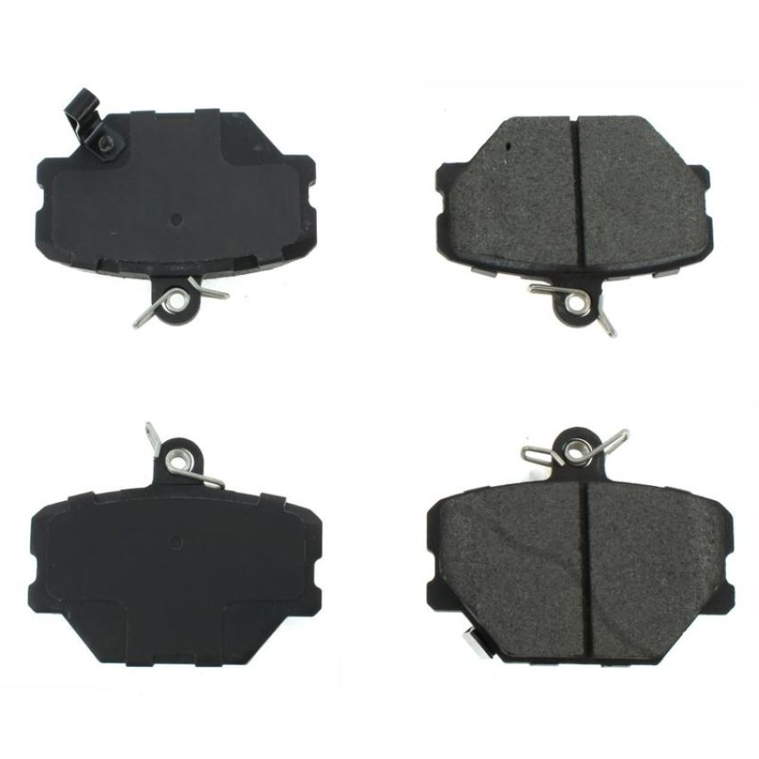 CENTRIC PARTS 104.12520 Posi Quiet Semi-Metallic Brake Pads