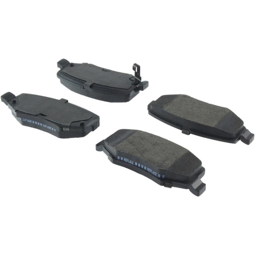 CENTRIC PARTS 104.12740 Posi Quiet Semi-Metallic Brake Pads with Hardware
