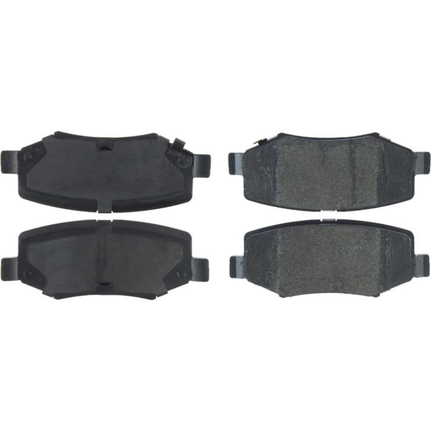 CENTRIC PARTS 104.12740 Posi Quiet Semi-Metallic Brake Pads with Hardware