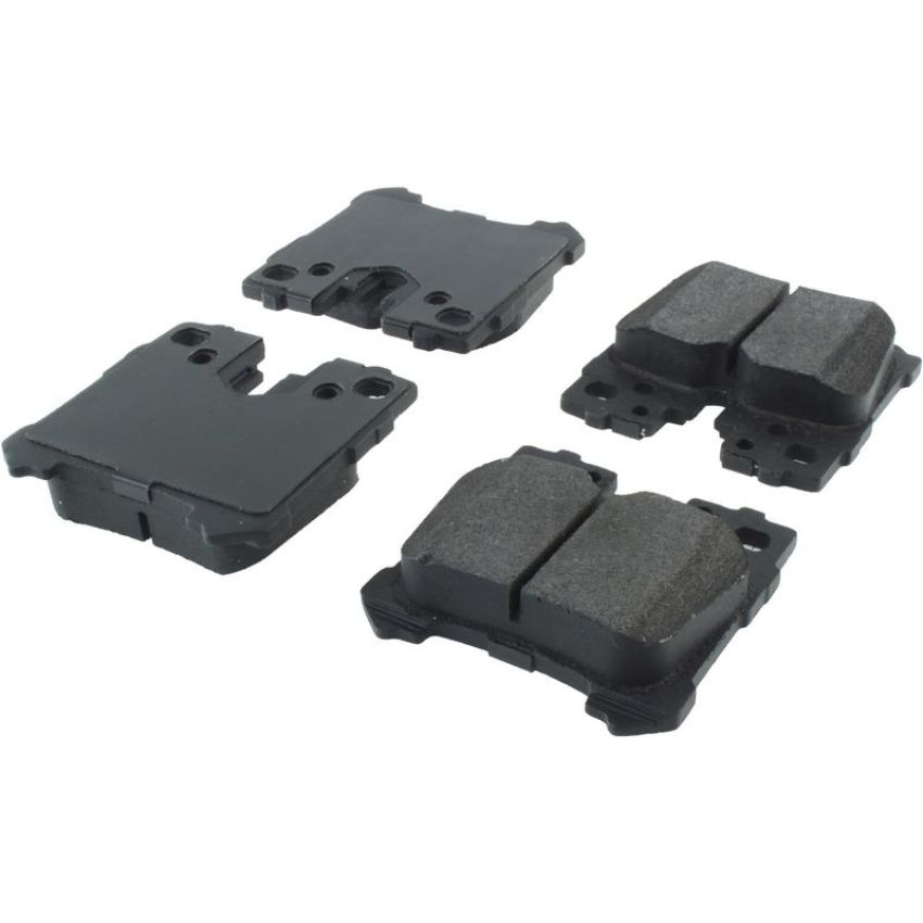 CENTRIC PARTS 104.12830 Posi Quiet Semi-Metallic Brake Pads with Hardware
