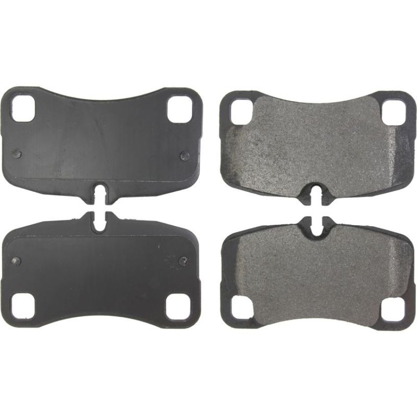 CENTRIC PARTS 104.13000 Posi Quiet Semi-Metallic Brake Pads with Hardware