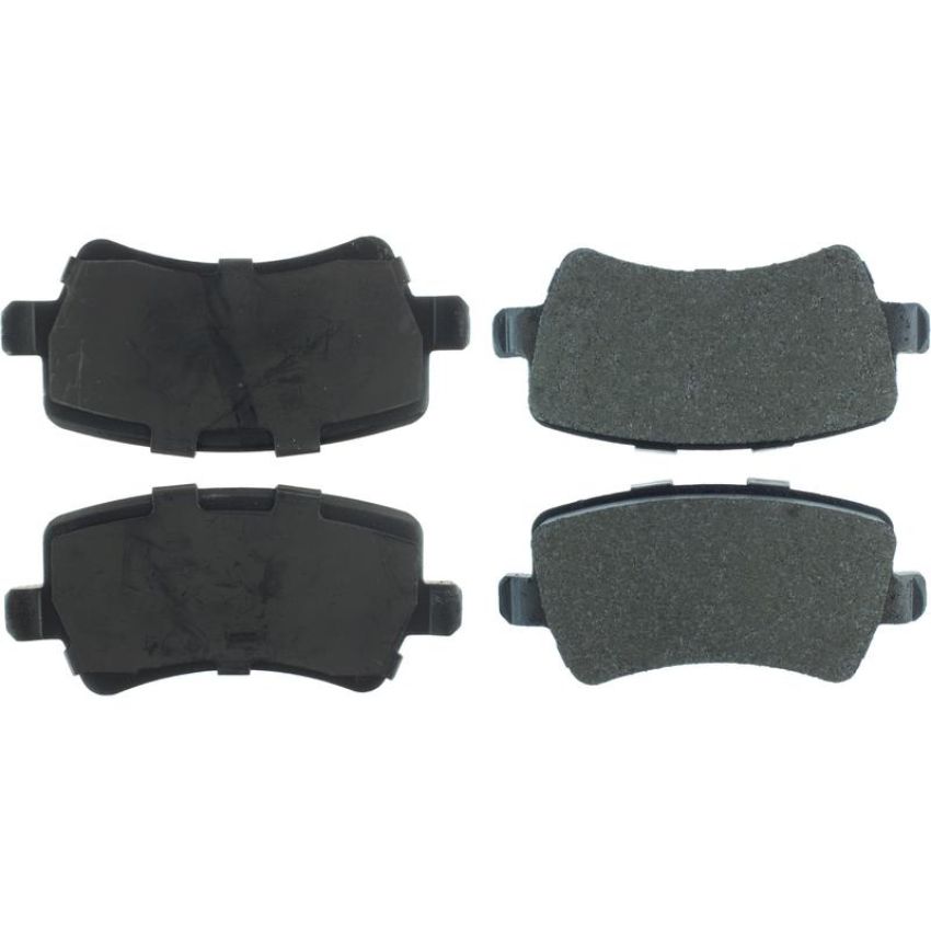 CENTRIC PARTS 104.13070 Posi Quiet Semi-Metallic Brake Pads with Hardware
