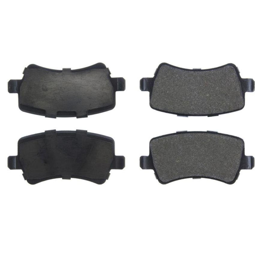 CENTRIC PARTS 104.13071 Posi Quiet Semi-Metallic Brake Pads with Hardware