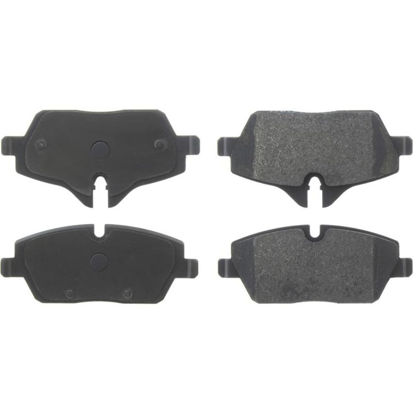 CENTRIC PARTS 104.13081 Posi Quiet Semi-Metallic Brake Pads with Hardware
