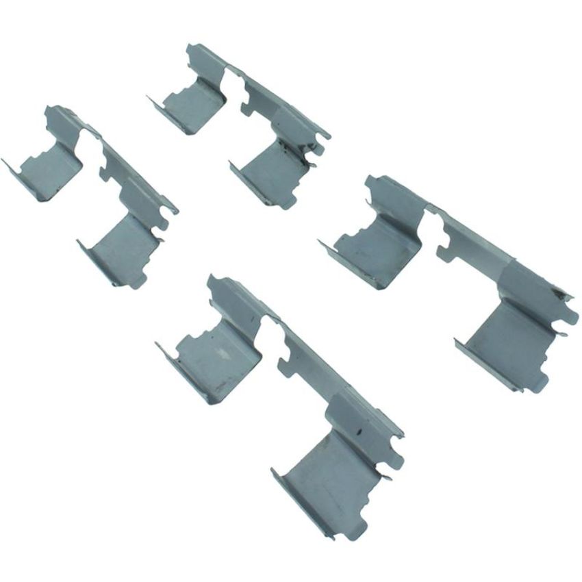 CENTRIC PARTS 104.13160 Posi Quiet Semi-Metallic Brake Pads with Hardware