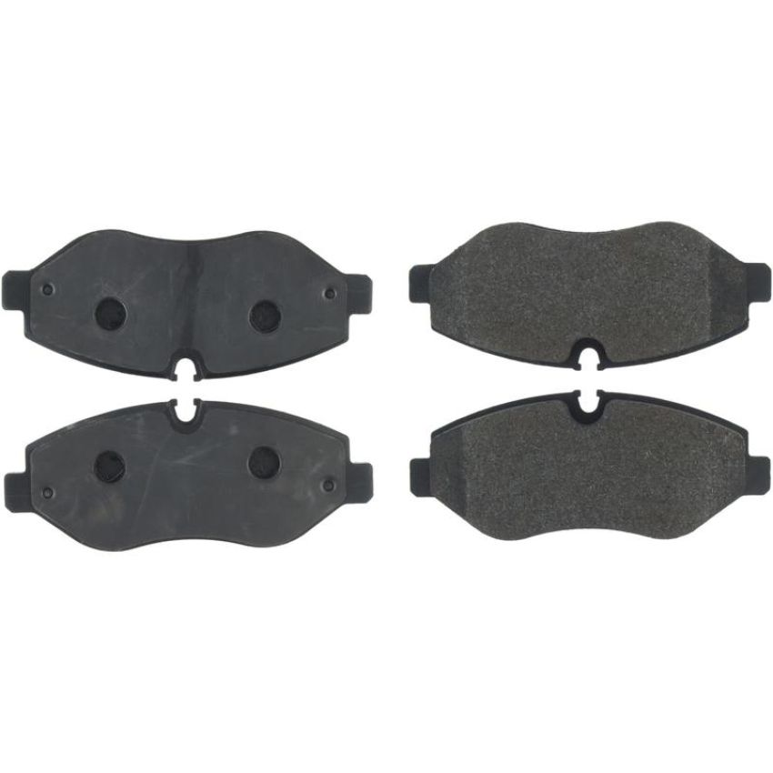 CENTRIC PARTS 104.13160 Posi Quiet Semi-Metallic Brake Pads with Hardware