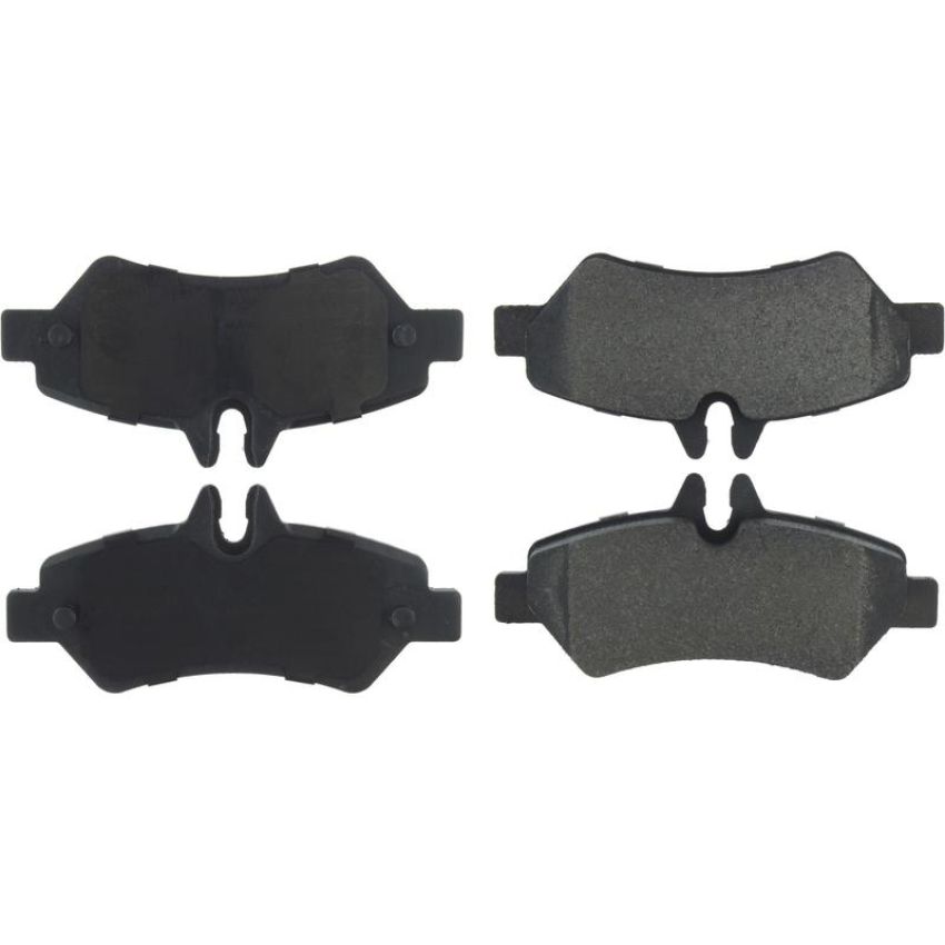 CENTRIC PARTS 104.13170 Posi Quiet Semi-Metallic Brake Pads with Hardware