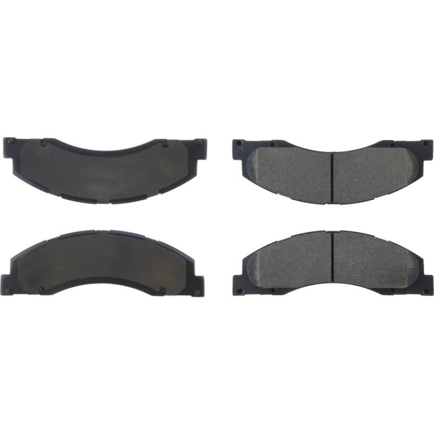 CENTRIC PARTS 104.13280 Posi Quiet Semi-Metallic Brake Pads with Hardware