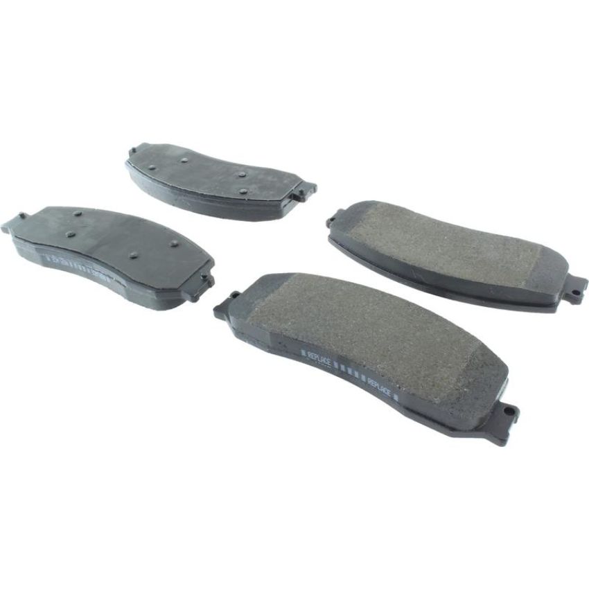 CENTRIC PARTS 104.13330 Posi Quiet Semi-Metallic Brake Pads with Hardware