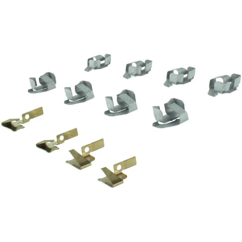 CENTRIC PARTS 104.13330 Posi Quiet Semi-Metallic Brake Pads with Hardware