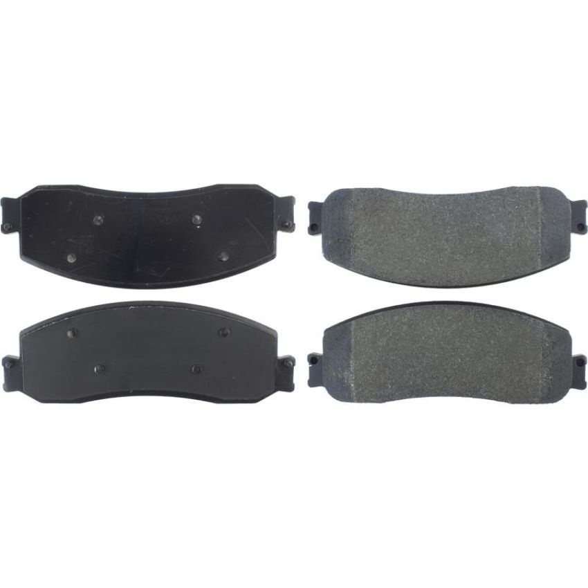 CENTRIC PARTS 104.13330 Posi Quiet Semi-Metallic Brake Pads with Hardware