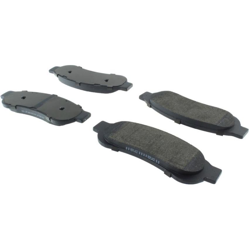 CENTRIC PARTS 104.13340 Posi Quiet Semi-Metallic Brake Pads with Hardware