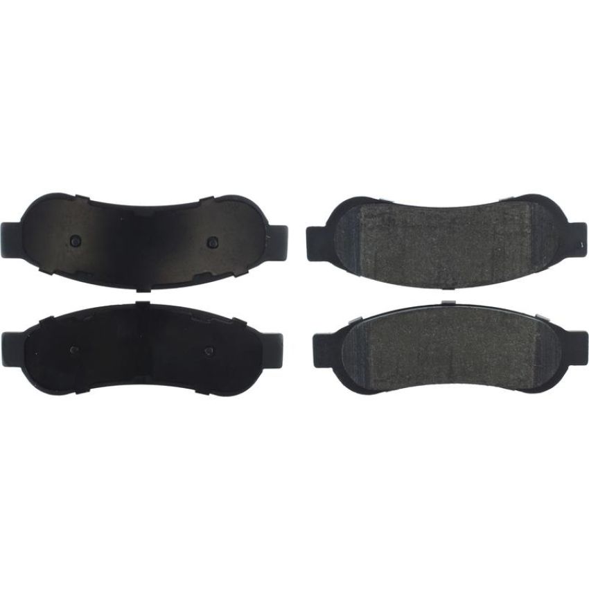 CENTRIC PARTS 104.13340 Posi Quiet Semi-Metallic Brake Pads with Hardware