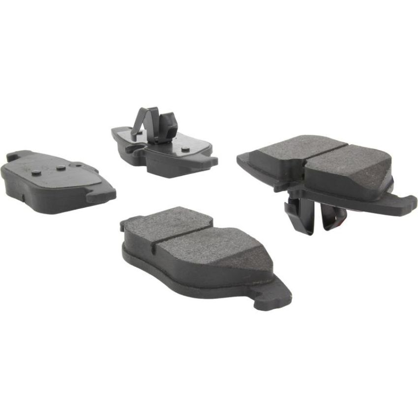 CENTRIC PARTS 104.13411 Posi Quiet Semi-Metallic Brake Pads with Hardware